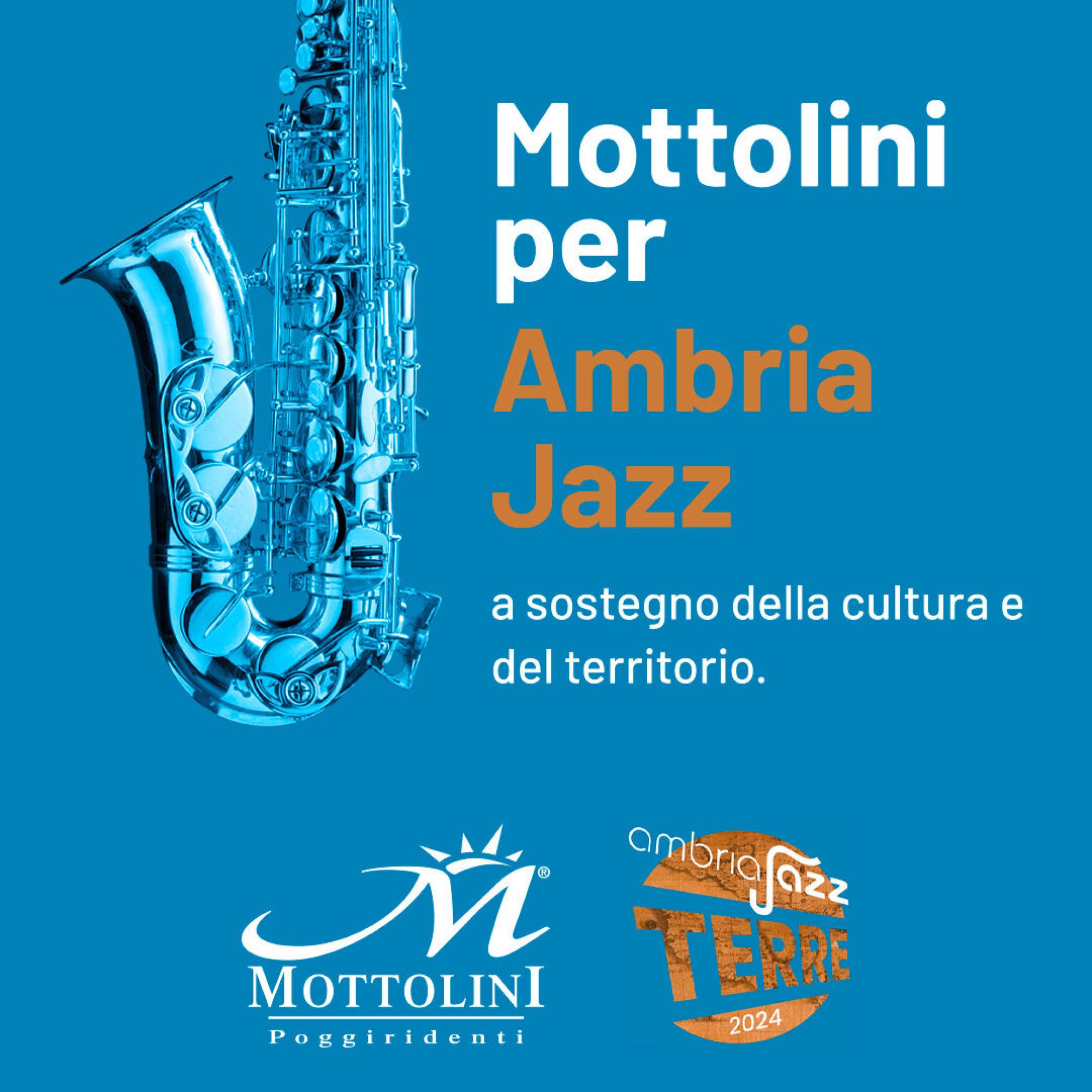Mottolini x AmbriaJazz: il 29 giugno riparte la kermesse musicale